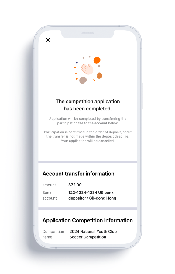 Participation Receipt